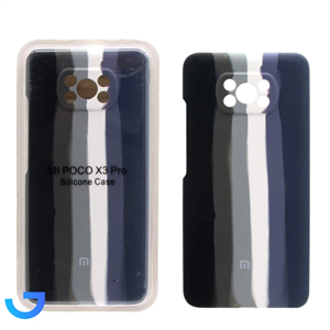 قاب سیلیکونی آبرنگی اورجینال محافظ لنزدار مناسب برای xiaomi poco x3