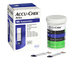 نوار تست قند خون 50 عددی اکیو چک آلمان Accu-Chek Aviva Teststreifen Plasma II (50 Stk.)