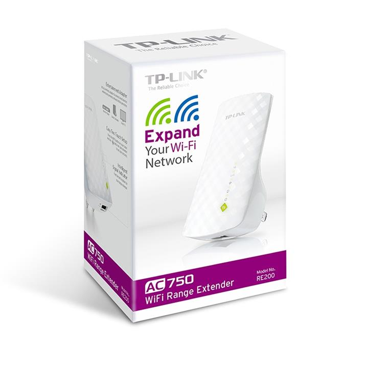 TP-LINK RE200 AC750 Universal Wireless Dual Band Range Extender