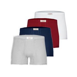 شورت پادار کلاسیک مردانه پنبینه مدل نخ پنبه خالص صادراتی مجموعه 4 عددی