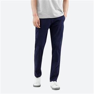 شلوار مردانه پاتن جامه مدل کتان راسته 123221010131289 رنگ سرمه ای