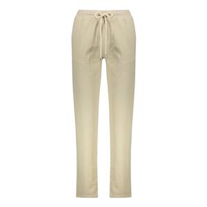 شلوار مردانه پاتن جامه مدل کتان کمرکشی 101221020153122 رنگ کرم