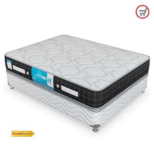 تشک رویال از نوع فنر منفصل ، مدل کاسپین (صادراتی)، در سایز یکنفره 90*200