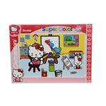 پازل کیتی طرح مدرسه 104 تکه Hello Kitty