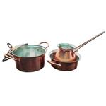 سرویس قابلمه مسى 4 پارچه copper dish