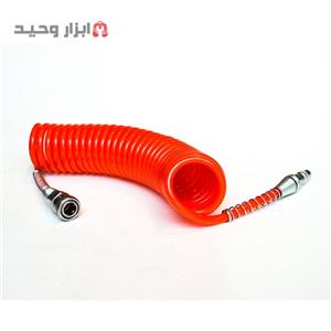 شلنگ/شیلنگ باد فنری کمپرسور 5 متر پلی یورتان مدل pu-5m