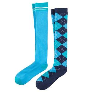 جوراب ساق بلند دخترانه  کرین مدل بلو مجموعه دو عددی