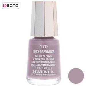 لاک ناخن ماوالا مدل Min Touch Of Provence شماره 170 Mavala Mini Touch Of Provence Nail Polish 170