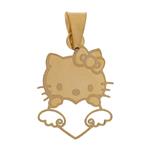 Maya Maahak MM0913 Gold Necklace Pendant Plaque For Girls