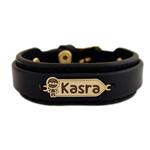 دستبند طلا 18 عیار بچگانه لیردا مدل اسم کسری KDK
