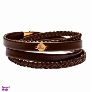 دستبند طلا 18 عیار مردانه لیردا مدل تولد کد 6066 -