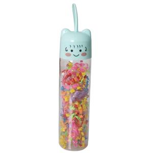 کش مو دخترانه مدل چهل گیس استوانه کد 04 بسته 200 عددی