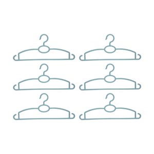 چوب لباسی ارج پلاستیک کد 860 بسته 6 عددی