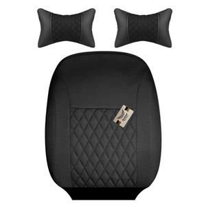 روکش صندلی خودرو سوشیانت مدل A77 مناسب برای شاهین به همراه پشت گردنی