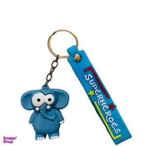 جاکلیدی مدل سیلیکونی طرح فیل چشم درشت کد JIMI1102