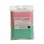 اسکاچ تفلون شور سانگبو کلمی مدل CRYSTAL SCRUBBER بسته 2 عددی