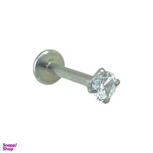 پیرسینگ لب زنانه مدل تک نگین کد P4342