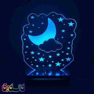 چراغ خواب طرح آسمان شب مدل هفت رنگ