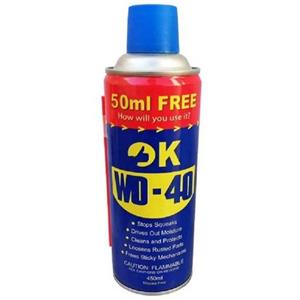 اسپری روان کننده و زنگ بر اوکی مدل WD-40 حجم 450 میلی لیتر