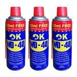 اسپری روان کننده و زنگ بر اوکی مدل WD-40 حجم 450 میلی لیتر بسته 3 عددی