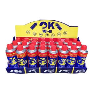 اسپری روان کننده و زنگ بر اوکی مدل WD-40 حجم 450 میلی لیتر بسته 24 عددی