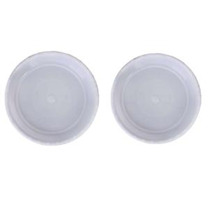 زیرگلدانی مدل پلاستیکی گرد کد 32cm بسته 2 عددی