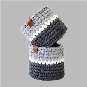 سبد قلاب بافی تریکو کد 1 مجموعه 2 عددی