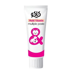 خمیر مولتی ویتامین سگ و گربه کاکو مدل Multi paste وزن 100 گرم
