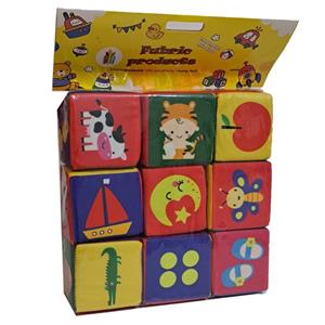بازی آموزشی مدل مکعب های ابری کد 805 مجموعه 9 عددی