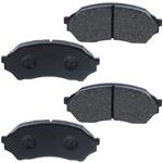 Pars Lent 23490 Front Brake Pad for Mazda 323 GLX