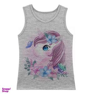 تاپ دخترانه مدل تکشاخ کد T52