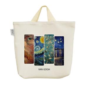 ساک خرید خندالو مدل ونسان ونگوگ Van Gogh کد H37