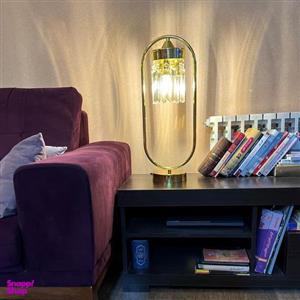 آباژور رومیزی نورهام مدل NHM-MODERN-NARENJ