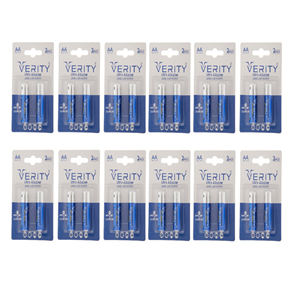 باتری نیم قلمی الکالاین Verity AAA ultra Alkaline