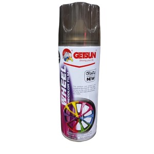 اسپری رنگ رینگ مشکی مات گتسان مدل GT-9026 کد 39 حجم 450 میلی‌لیتر