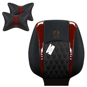 روکش صندلی خودرو سوشیانت مدل A 126 مناسب برای پژو پارس به همراه پشت گردنی 