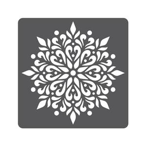 شابلون طرح گل هشت پر کد KM-sh1