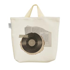 ساک خرید خندالو مدل خاطرات و صفحه گرامافون کد 3548