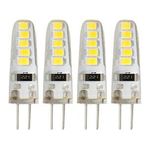لامپ سوزنی 2 وات مدل ژله ای 220V-2W-10D-SMD پایه G4 بسته 4 عددی