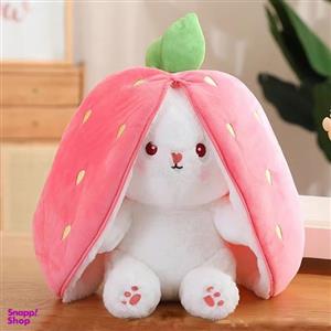 عروسک مدل خرگوش داخل هویج ارتفاع 20 سانتی متر