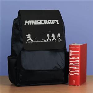 کوله پشتی مدرسه طرح بازی ماینکرفت Minecraft ماینکرافت