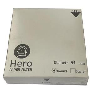 کاغذ فیلتر آزمایشگاهی  هیرو  مدل  fast 95  بسته 100 عددی