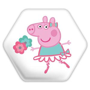 پیکسل خندالو طرح پپا انیمه پپاپیک Peppa pig مدل شش ضلعی کد 22066