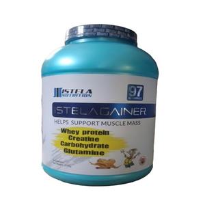 پودر گینر با طعم کارامل  استلا نوتریشن - 3100 گرم