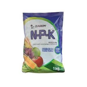 کود نیترات پتاسیم زعیم مدل 30 5 15 TE  AA NPK کد 02 وزن 1 کیلوگرم