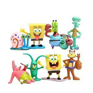 فیگور مدل باب اسفنجی کد 2020 بسته 8 عددی