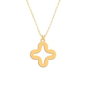 گردنبند طلا 18 عیار زنانه فرشته مدل ونکلیف WNLZ-000161