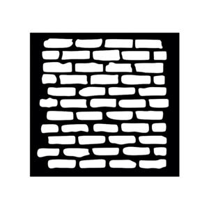 شابلون طرح دیوار آجری کد 0398