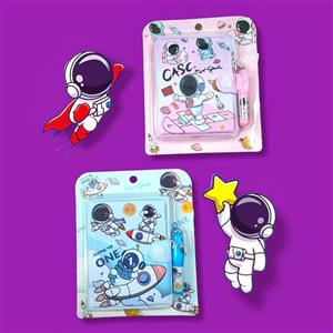 دفترچه یادداشت مدل فضانورد به همراه خودکار