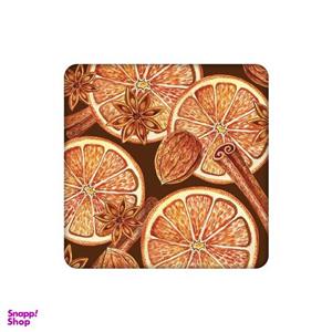 زیرلیوانی طرح تم پاییزی پرتقال دارچین گردو کد 6678140